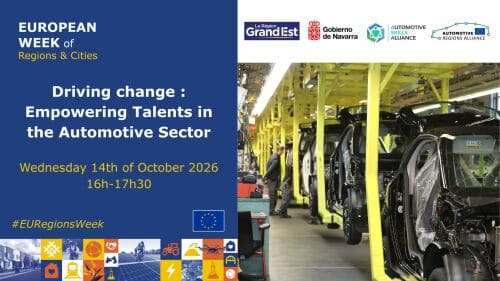 European Week of Regions and Cities 2026 – Driving Change: Empowering Talents in the Automotive Sector